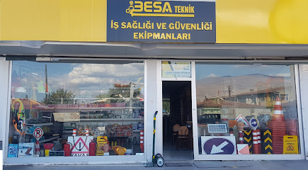 BESA TEKNİK ERZİNCAN İŞ SAĞLIĞI VE GÜVENLİĞİ MALZEMELERİ