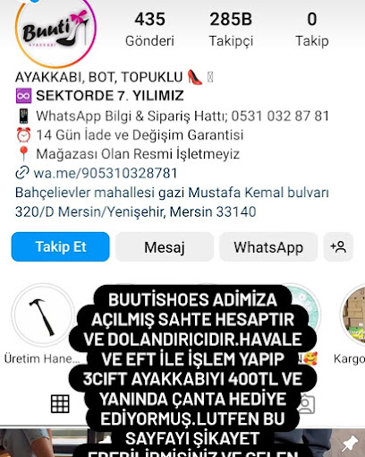 Buuti Ayakkabi