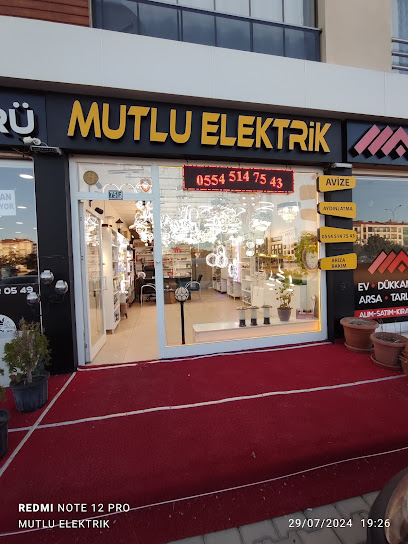 Mutlu elektirik aydınlatma