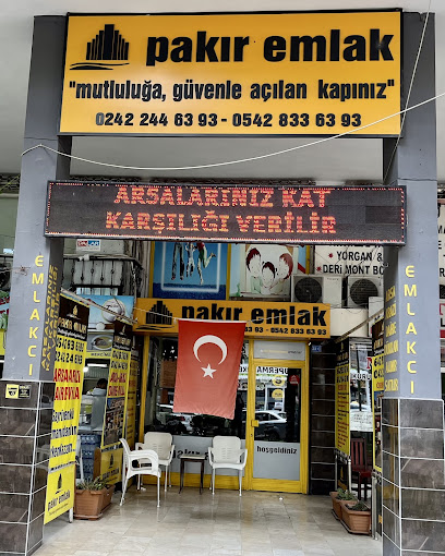Pakır Emlak | ANTALYA