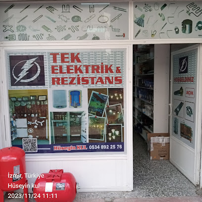 Tek Elektrik Rezistans